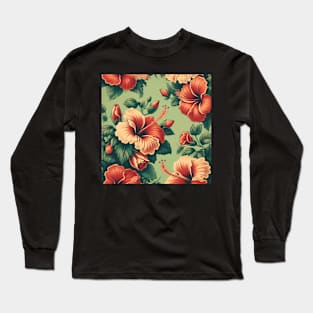 Hibiscus Long Sleeve T-Shirt